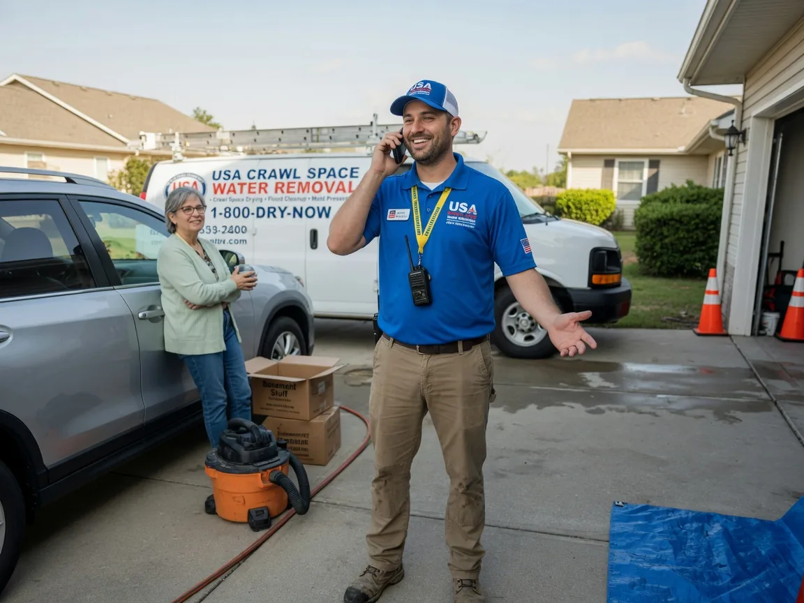 Crawl Space Water Removal Lockbourne, OH FAQs